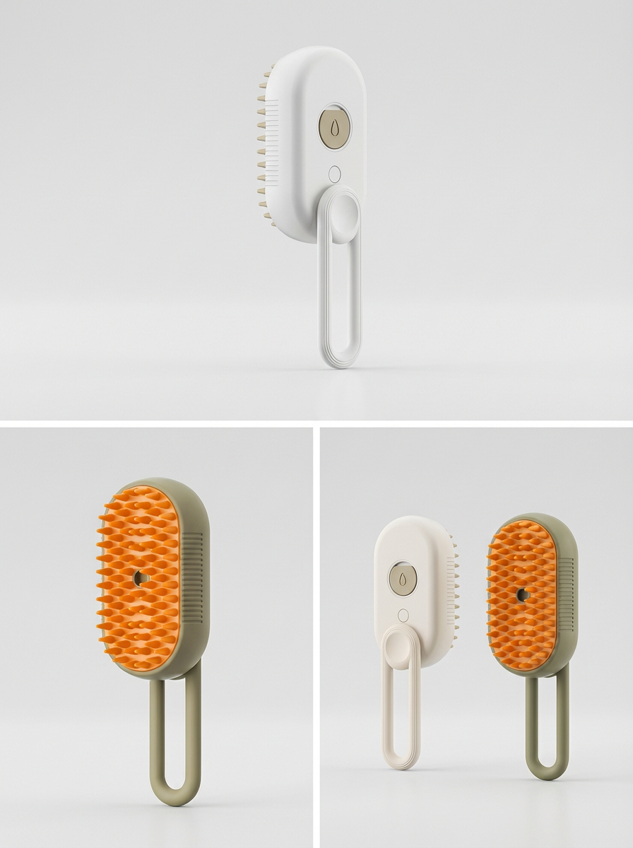 FurFlow™ Smart Pet Brush