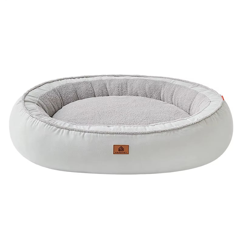 Dog Bed for Small Medium Dogs-Washable Furry Dog Beds, Winter Fleece Pet Beds with Removable Zipper Cover